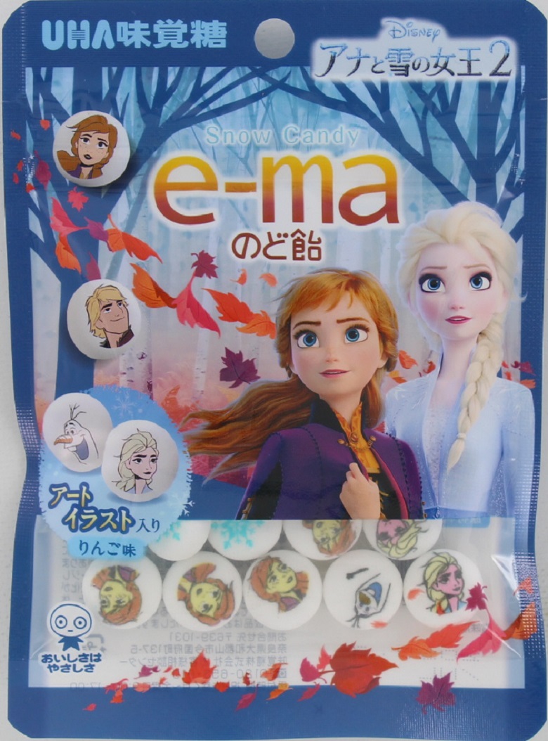 ｅ－ｍａのど飴アナと雪の女王